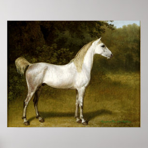 Pôster Um Estalhão Árabe numa Paisagem - Jacques-Laurent