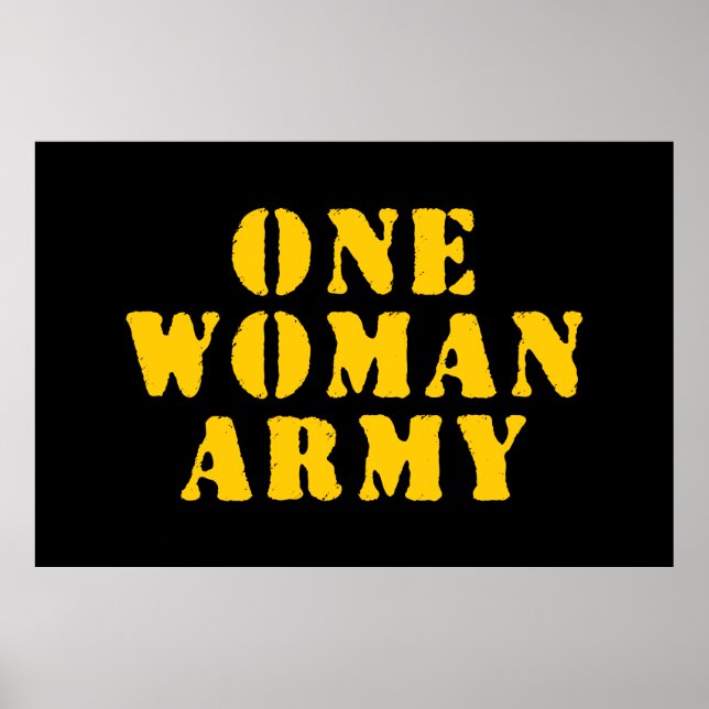 POSTER UM EXÉRCITO DE MULHERES (Frente)