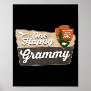 Poster Um Feliz Decorativo de Aniversário Correspondente