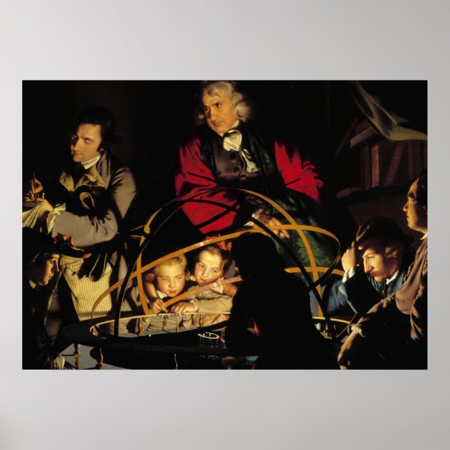 Poster Um Filósofo lecionando na Orferaria (Frente)