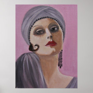 Pôster Um Flapper glamoroso galão