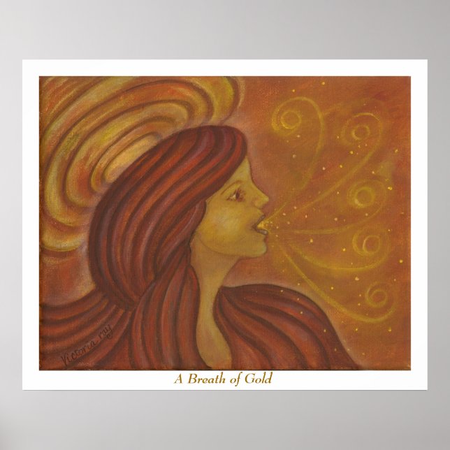 Pôster Um fôlego de Dourado (Frente)