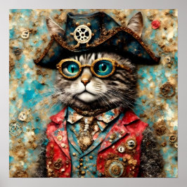 Poster Um Gato Pirata