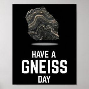 Poster Um Geólogo Geólogo Terra Granito Teto Gneiss Day