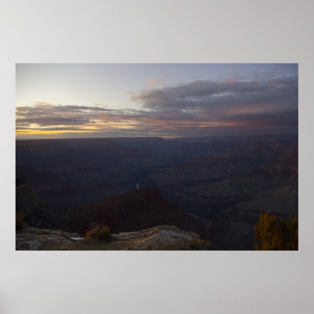 Pôster Um Grand Canyon Sunset (Frente)