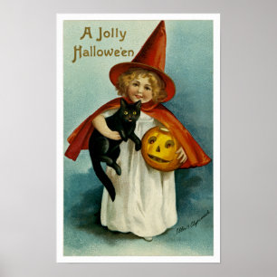 Pôster Um Hallowe'en alegre