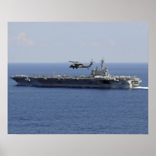 Poster Um helicóptero Seahawk MH-60S