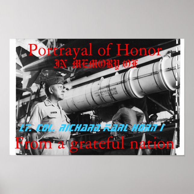 Pôster Um Herói Americano (Frente)