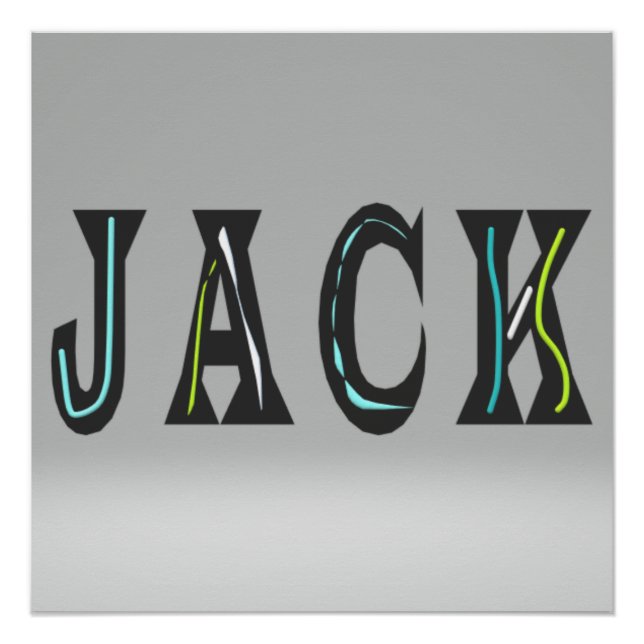 Pôster Um Homem Chamado Jack Está De Volta Poster (Frente)