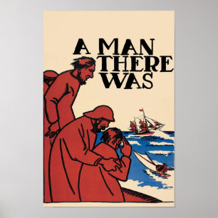 Poster Um Homem Lá Estava 19178 Filme Clássico