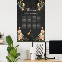 Poster Um impressionante coração de galo