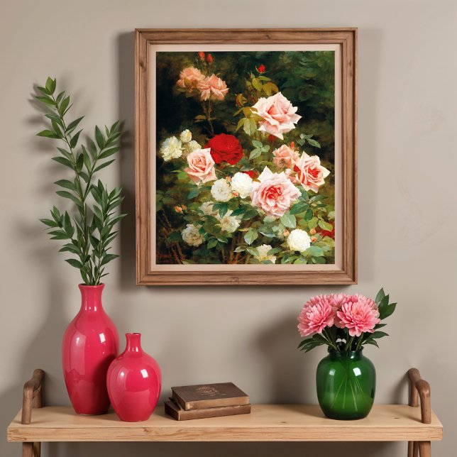 Poster Um Jardim de Rosas (1902) (Criador carregado)