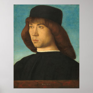Poster Um Jovem - Giovanni Bellini Cartaz de Arte Fina