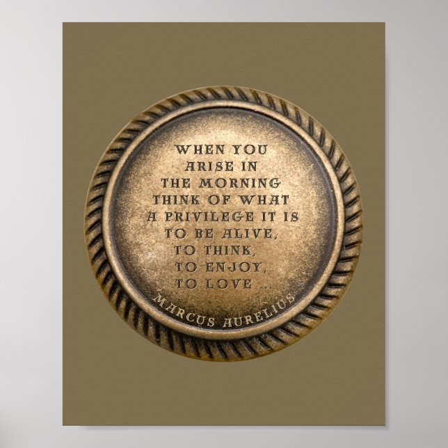 Poster Um lembrete de Eterno para acalmar a vida - da aur (Frente)