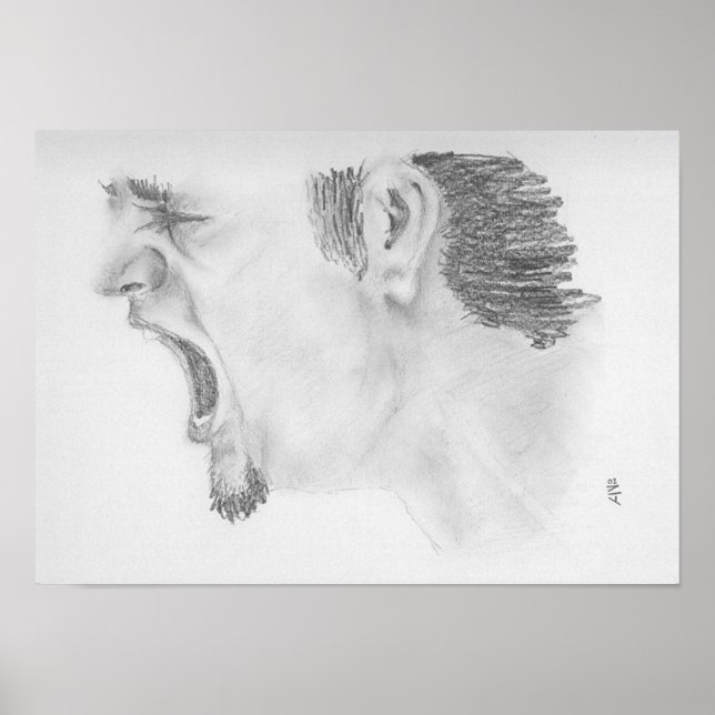 Pôster Um Lento Rio Vermelho Flui Por Todos Nós (Frente)