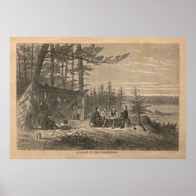 Pôster Um lodo na natureza (Frente)