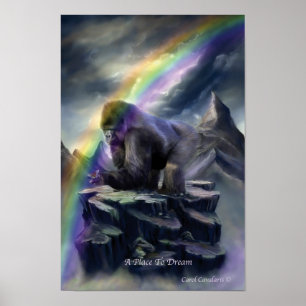 Pôster Um lugar para sonhar o poster/impressão da arte