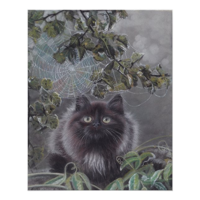 Pôster Um lugar silencioso - Kitten e Poster da teia aran (Frente)