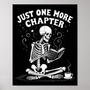 Poster Um Mais Capítulo Estilo Literário Halloween Divert