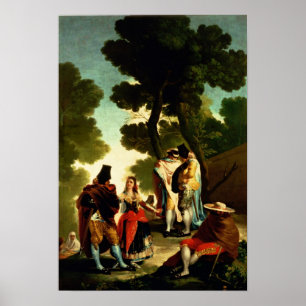 Pôster Um Maja e um Gallants, 1777