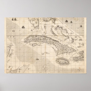 Poster Um mapa do Império Britânico na folha 14 de