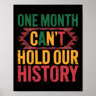 Poster Um Mês Não Pode Manter Nossa História Orgulhoso Af
