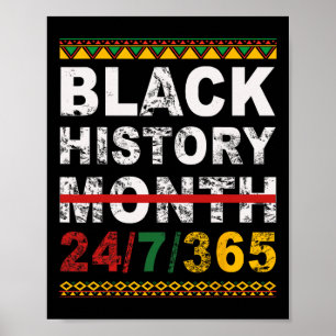 Poster Um Mês Não Pode Segurar Nossa História Mês da Hist