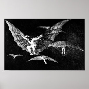 Poster Um modo de voar, Francisco Goya