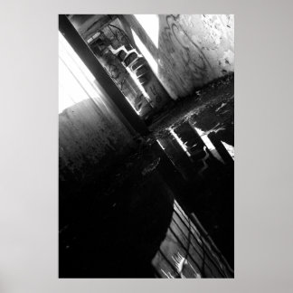 Pôster Um Moinho de Água Abandono