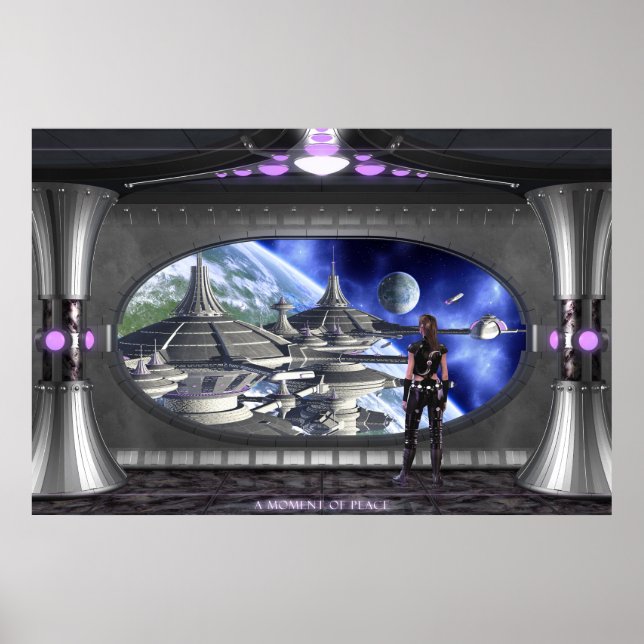 Poster Um Momento De Paz (Frente)