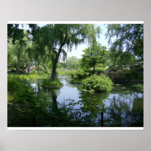 Pôster Um momento tranquilo em Chicago