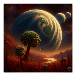 Pôster Um mundo Alienígena