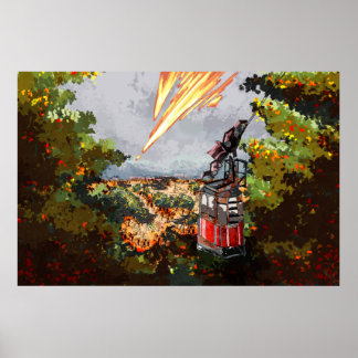 Poster Um Mundo Criado, Acabando,