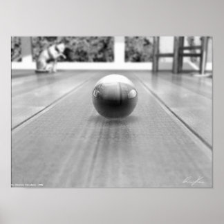 Poster Um mundo de mármore - preto e branco