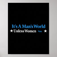 Um Mundo Sem Mulheres Votando Feminista Sexo
