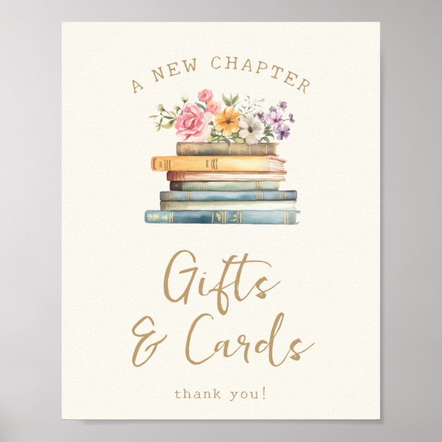 Poster Um Novo Capítulo Livros Wildflower (Frente)