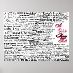 Poster Um ode a muitas pias batismais