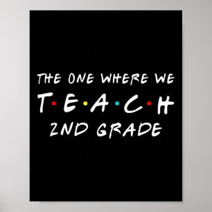 Poster Um Onde Ensinamos Professores Da Classe segundo