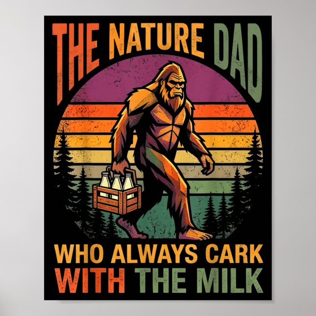 Poster Um pai que voltou com o leite pé grande papai  (Frente)