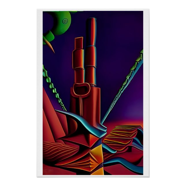 Pôster Um Pano das Novas Terras Altas (Frente)