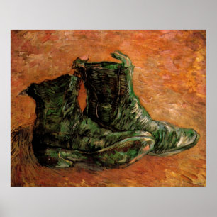 Pôster Um Par de Sapatos por Vincent van Gogh