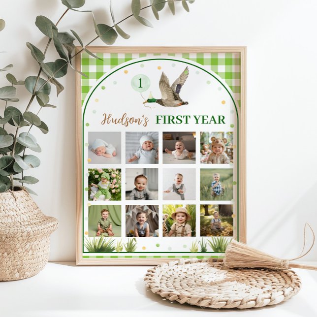 Poster Um Pato Sortudo no Primeiro Ano - Marco Fotográfic (Criador carregado)