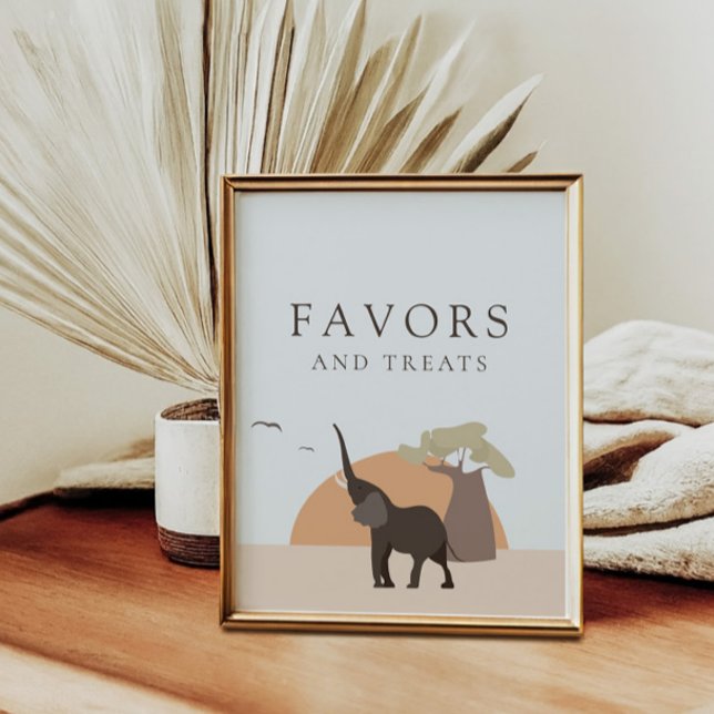 Poster Um Pequeno Amendoim | Deserto Safari Favorece e tr (Criador carregado)