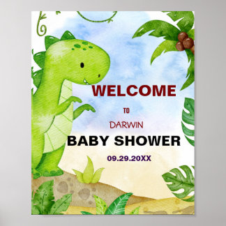 Poster Um Pequeno Dino vai bater em breve! Chá de fraldas
