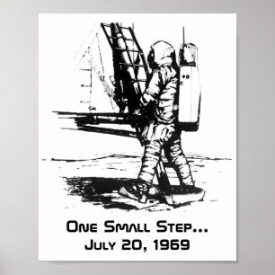 Poster Um pequeno passo Apollo 11 Landing