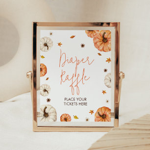 Poster Um Pequeno Pumpkin Fralda Raffle