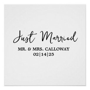 Pôster Um Pequeno Recem casados Retroativo