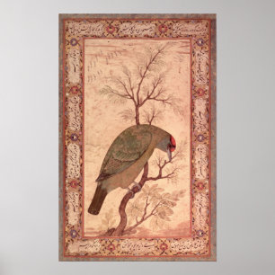 Pôster Um período de Jahangir do Barbet, Mughal, 1615