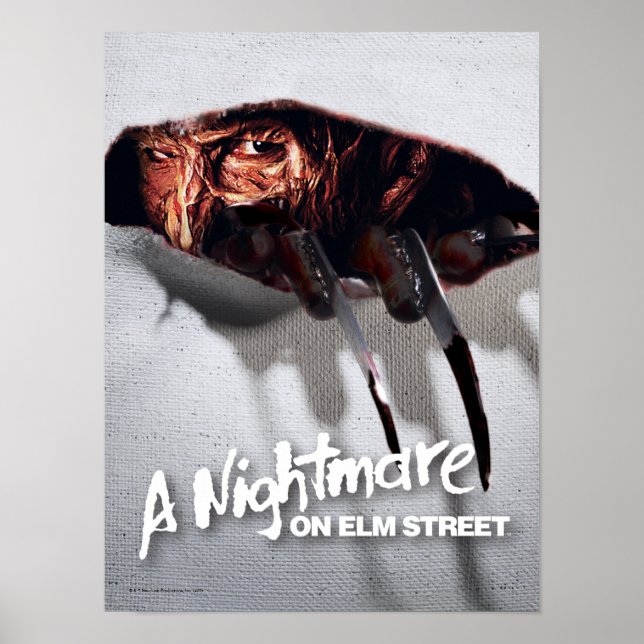 Poster Um pesadelo na Elm Street | Freddy Krueger Peeking (Frente)