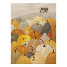 Pôster Um pesquisador, um doce abóboro